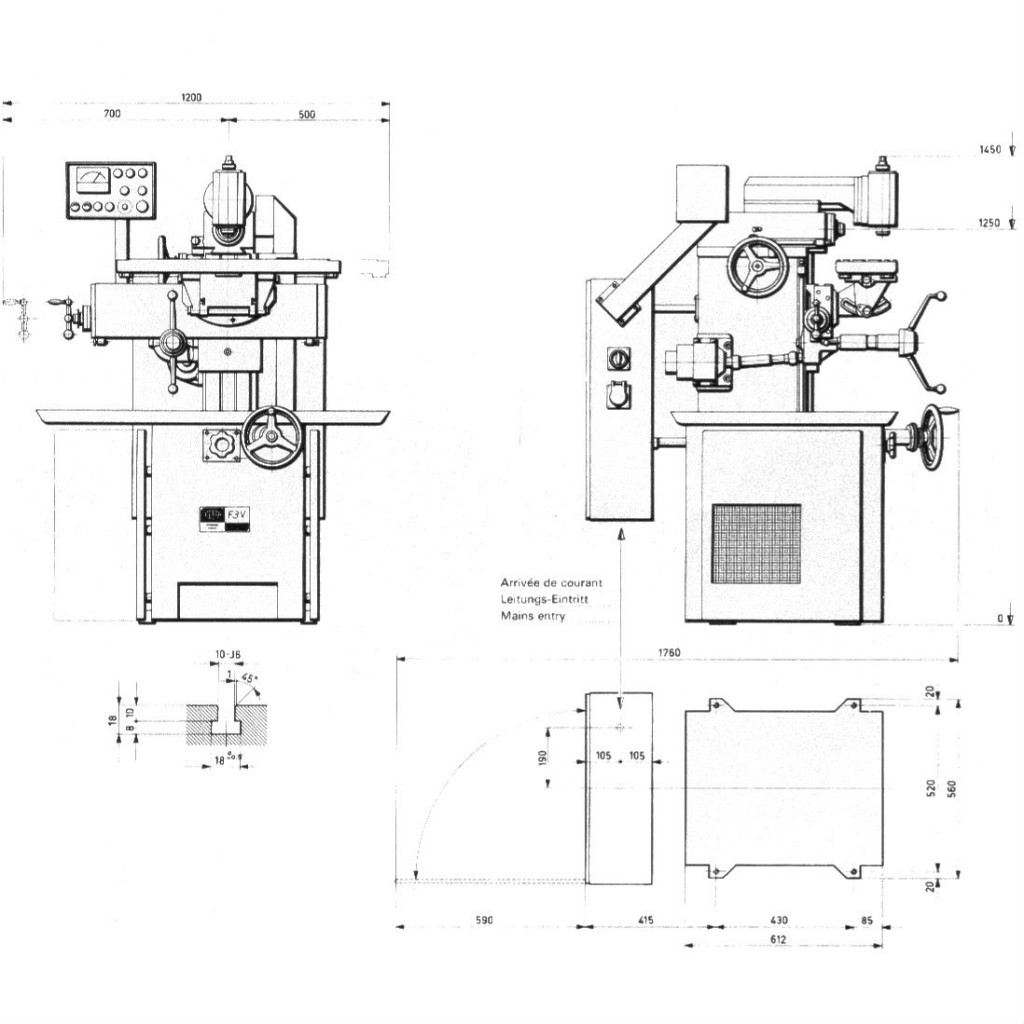 aciera f3 overall dims